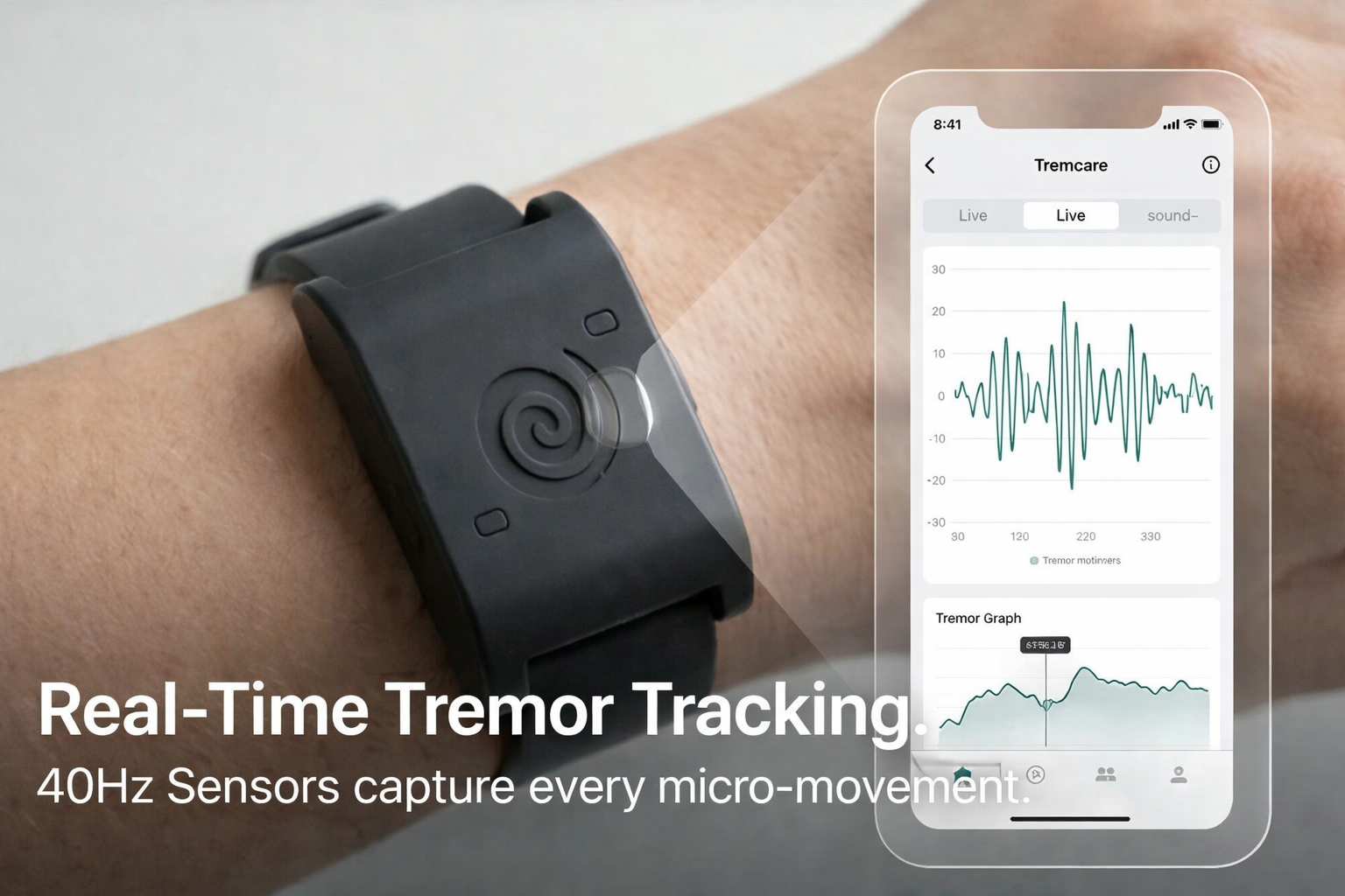 TremCare Feature 2 Mobile